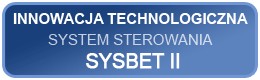system sterowania SYSBET II