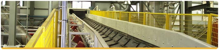 Transport of loose materials and dusts
