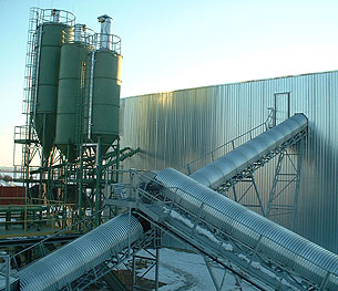 Special batching installations