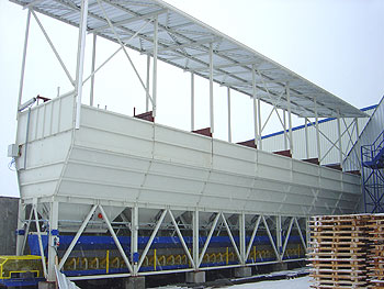 Aggregate storage bins